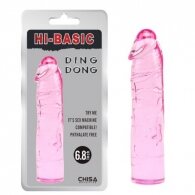 Ding Dong 6.8” Pink Dildo