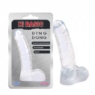 Ding Dong Clear Dildo