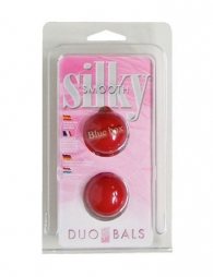 Μπίλιες κόκκινες τη ZBF 3,4 cm από σκληρό PVC υλικό