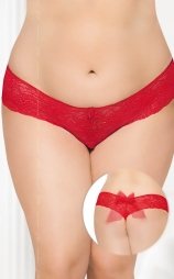 G-string 2436 - Plus Size - red