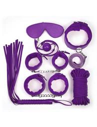 Purple Leather Bondage Adult Sexy Toys