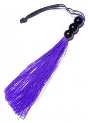 Silicone Whip Purple 10"