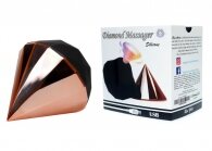 Stymulator-Diamond Air Massager USB 7 Function Red Gold