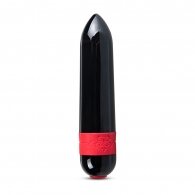3.7'' Rechargeable Black Color 9 Speads Vibrating Bullet