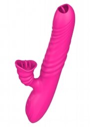 Angelia USB 3 functions of thrusting / 20 vibrations Pink
